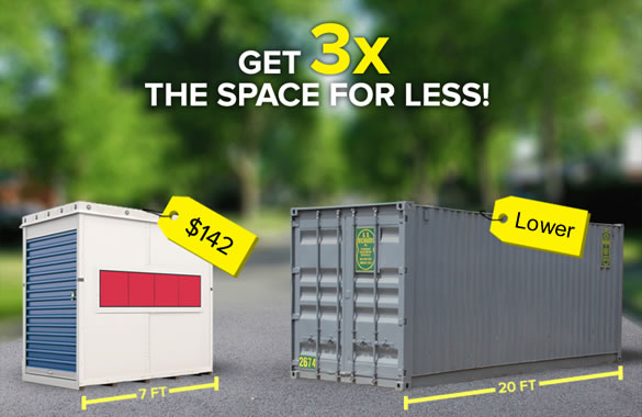Get storage containers for sale in Commack, New York